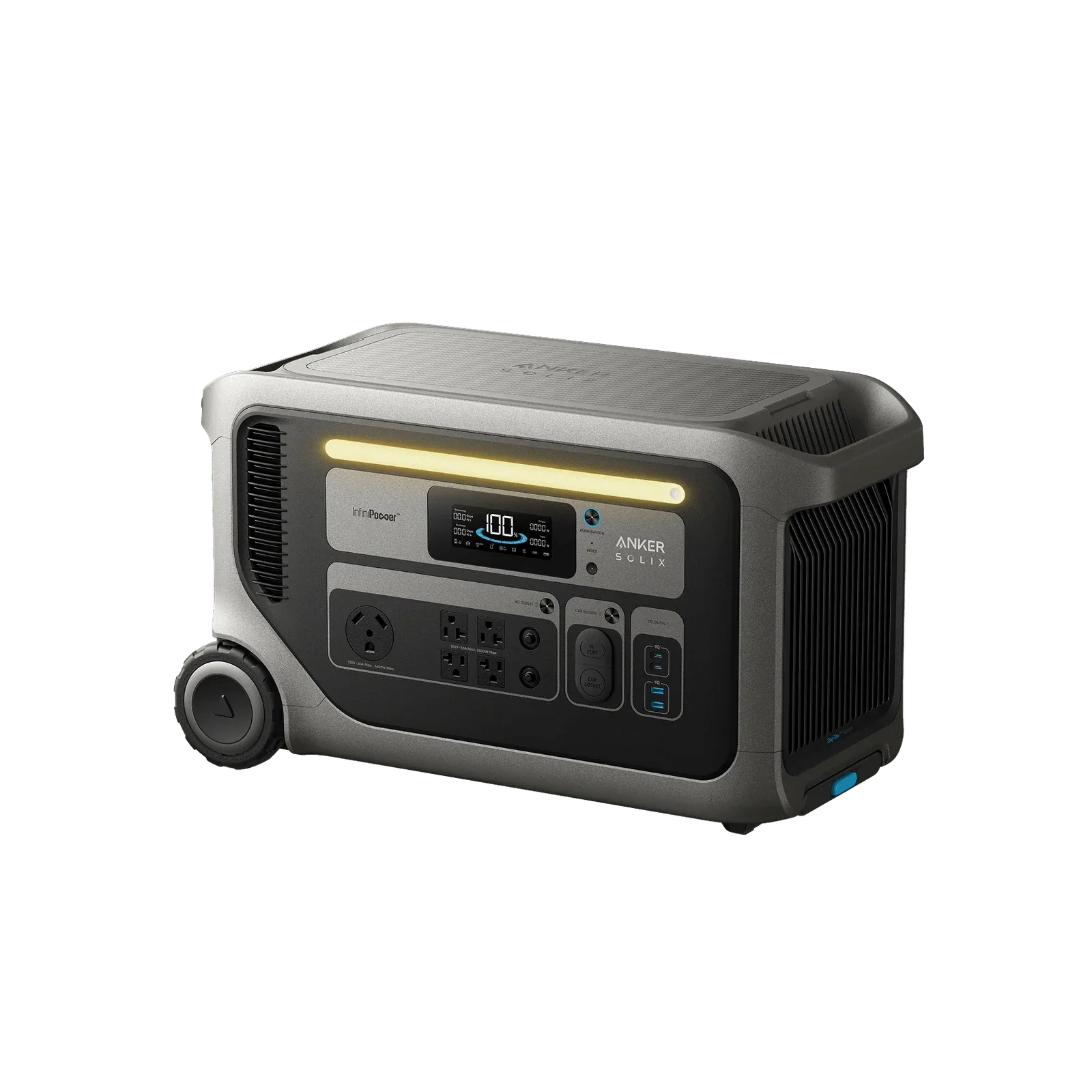 Anker SOLIX F3000 Solar Generator + 400W Portable Solar Panel Kits - view 15