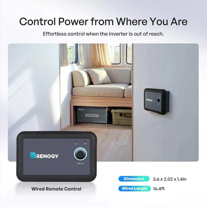 Renogy 2000W 12V Pure Sine Wave Inverter - view 8