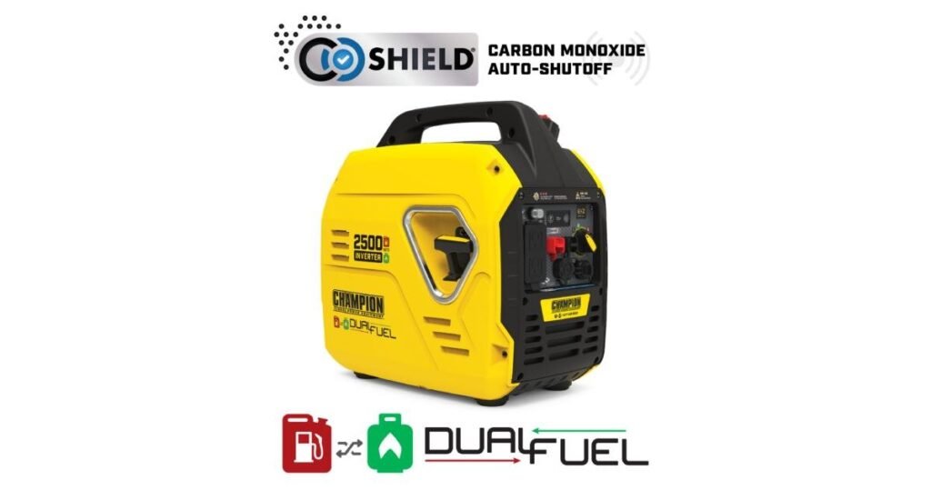 Champion 2500W Dual Fuel Ultralight Inverter (201122)