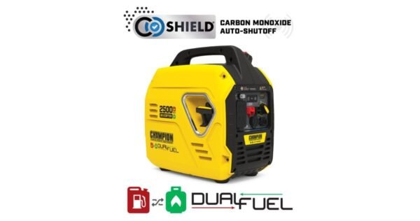 Champion 2500W Dual Fuel Ultralight Inverter (201122)