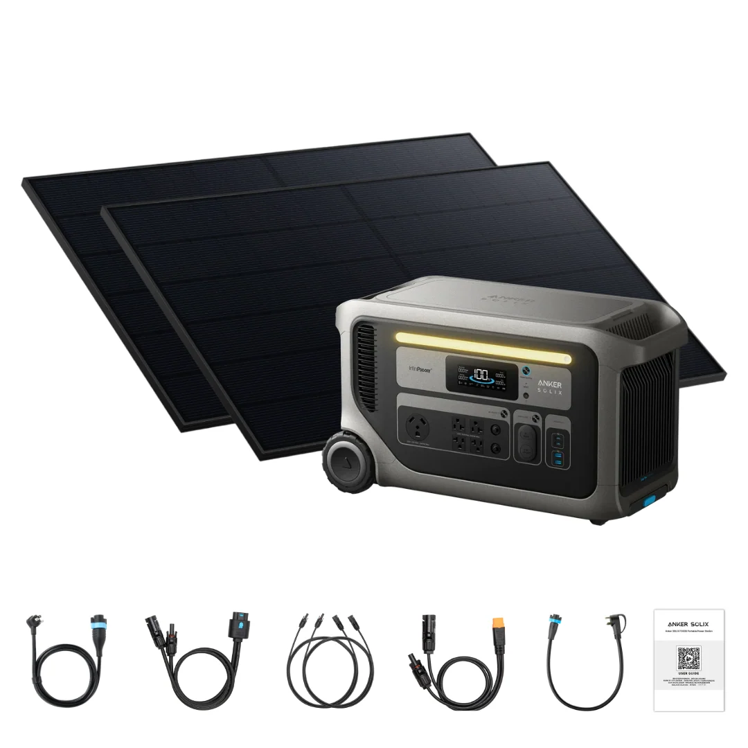 Anker SOLIX F3000 Solar Generator + 2 x 440W Rigid Solar Panel - view 11