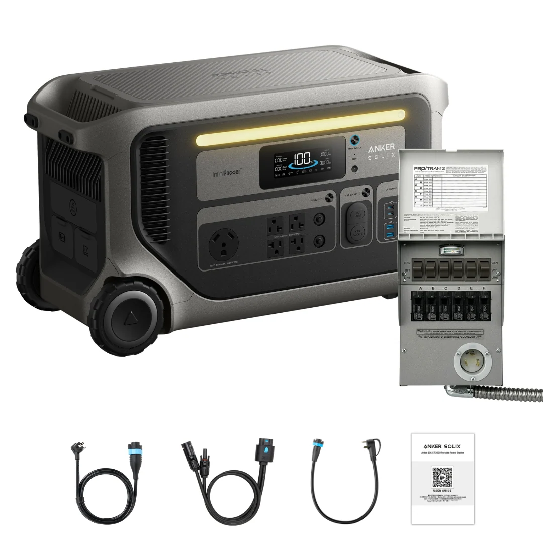 Anker SOLIX F3000 Portable Power Station - view 2