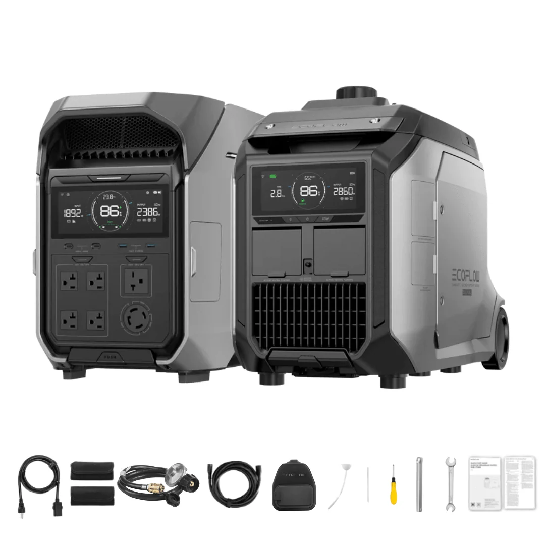 EcoFlow DELTA Pro 3 4096Wh 4000W Portable Power Station Solar Generator - view 2