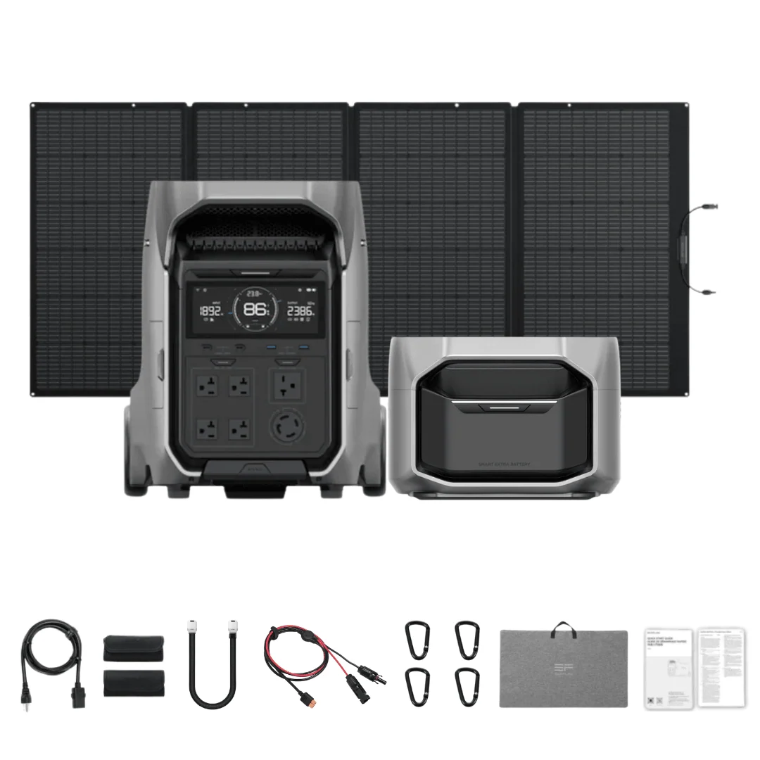 EcoFlow DELTA Pro 3 4096Wh 4000W Portable Power Station Solar Generator - view 3