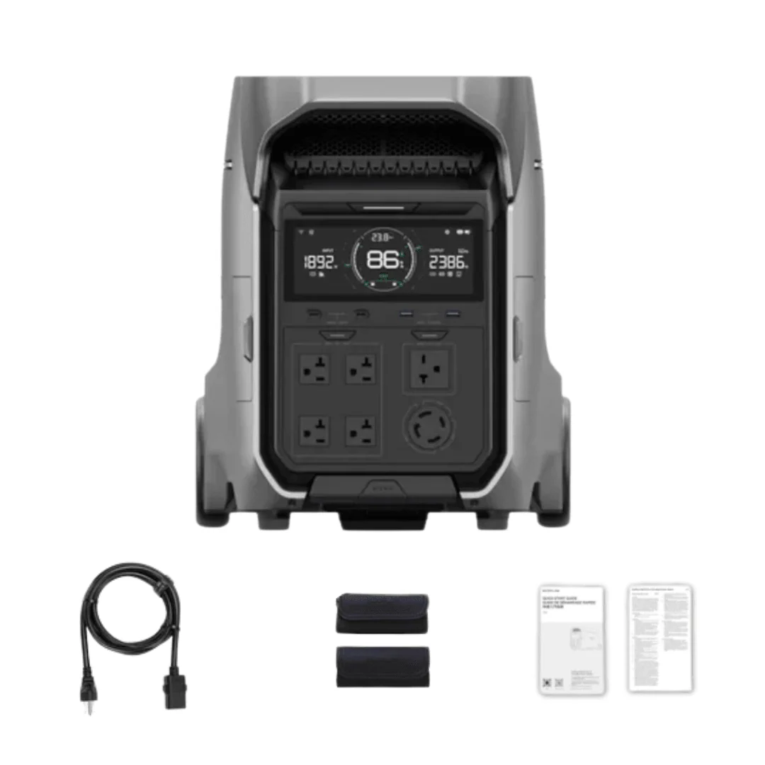 EcoFlow DELTA Pro 3 4096Wh 4000W Portable Power Station Solar Generator