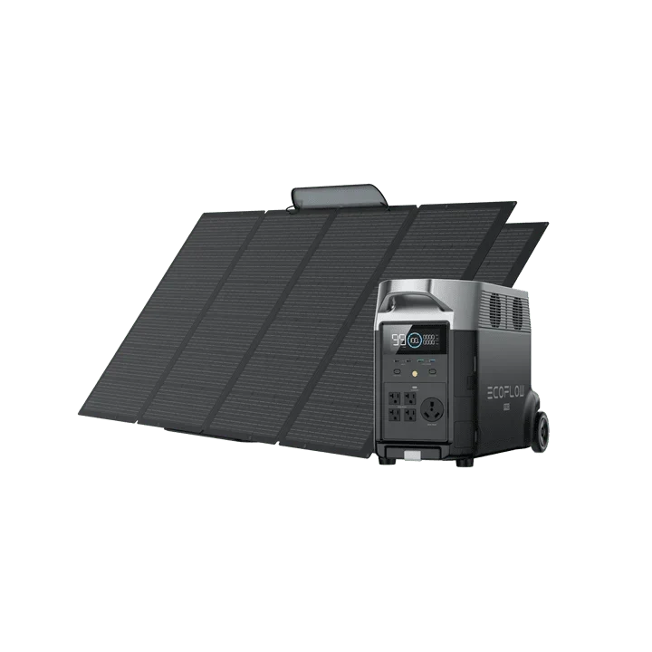 EcoFlow DELTA Pro + 400W Portable Solar Panels - view 2
