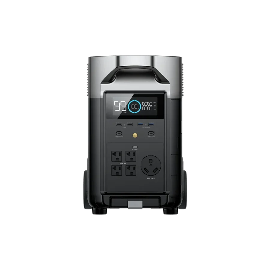 EcoFlow DELTA Pro + 400W Portable Solar Panel + Transfer Switch - view 4