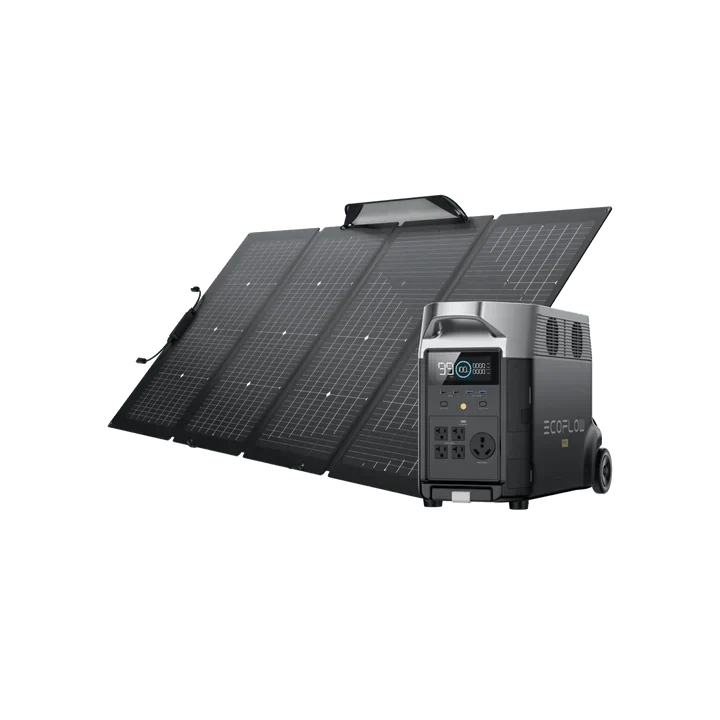 EcoFlow DELTA Pro Solar Generator + 220W Portable Solar Panels - view 3