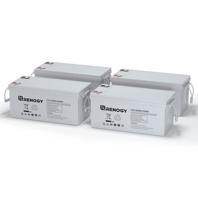 Renogy 12 Volt 200Ah Deep Cycle AGM Battery - view 9