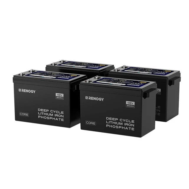 Renogy 48V 50Ah Smart Self-Heating Lithium Iron Phosphate Battery - view 3