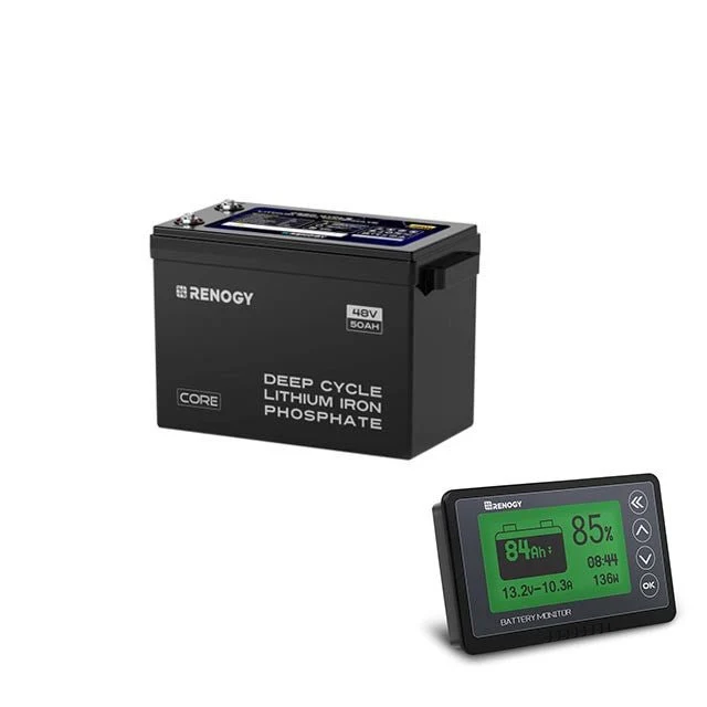 Renogy 48V 50Ah Smart Self-Heating Lithium Iron Phosphate Battery - view 4