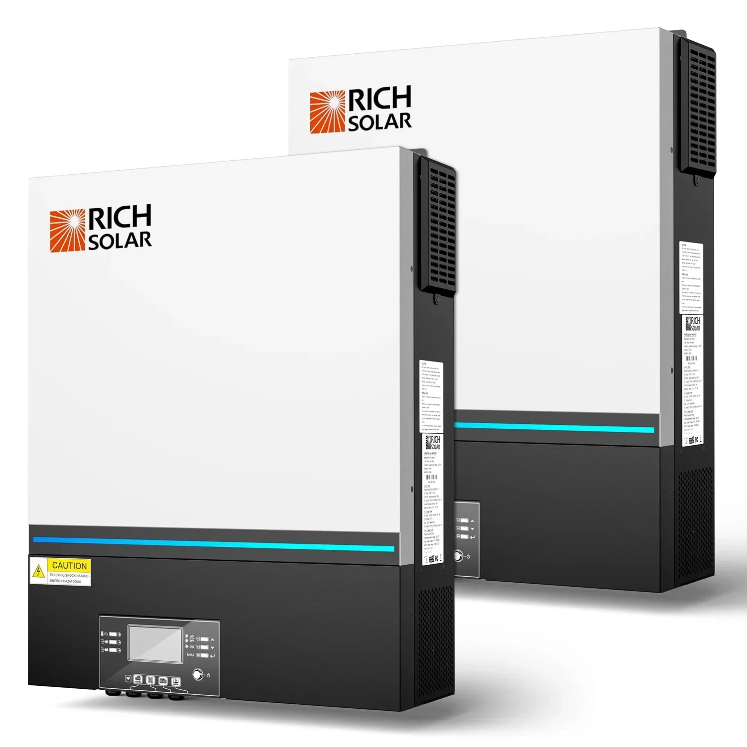 Rich Solar NOVA 6548 6500 Watt (6.5KW) 48 Volt Off-Grid Hybrid Solar Inverters - view 8
