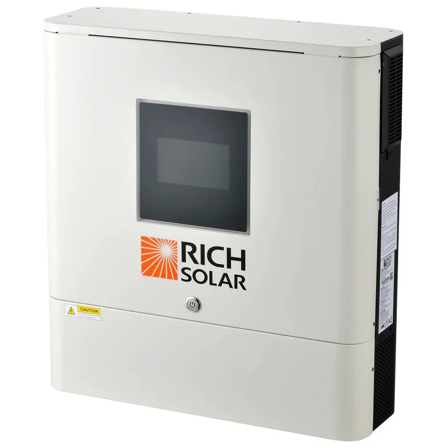 Rich Solar NOVA 6500S 6500 Watt (6.5kW) 48 Volt Off-Grid Hybrid Solar Inverter - view 7