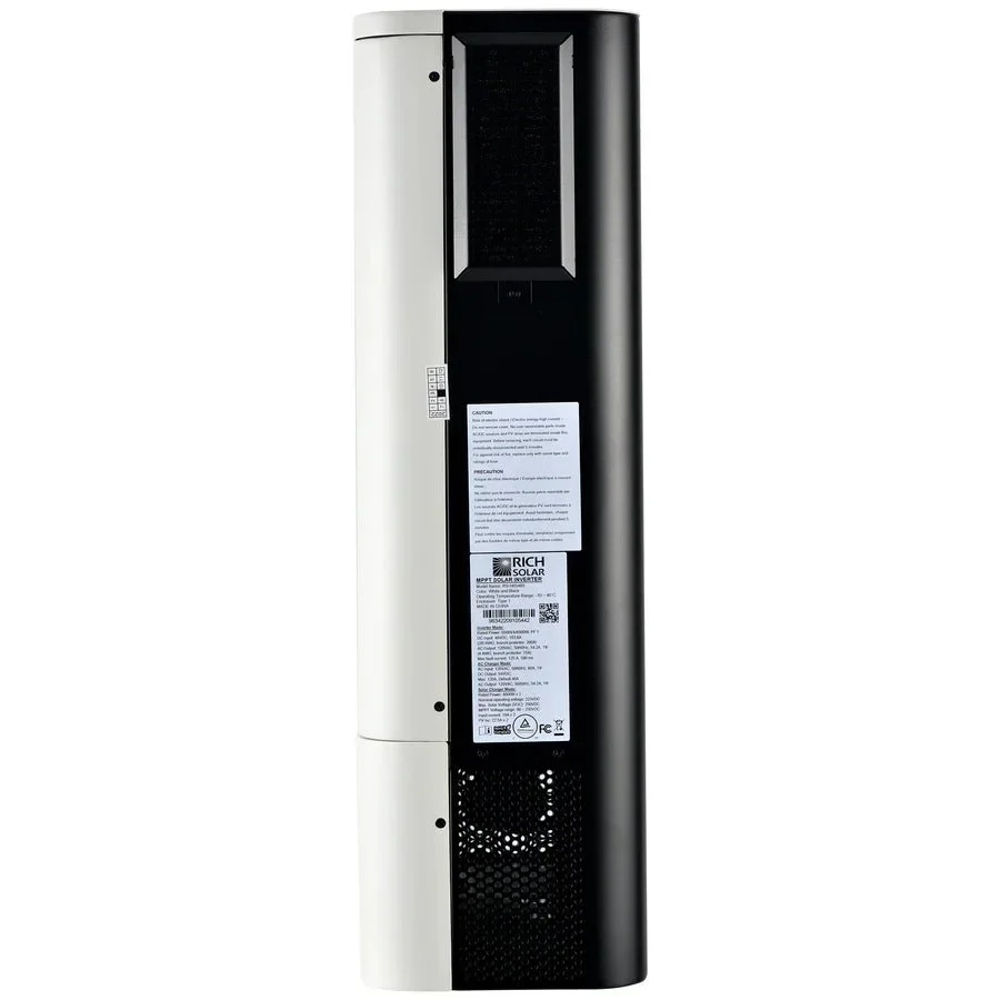 Rich Solar NOVA 6500S 6500 Watt (6.5kW) 48 Volt Off-Grid Hybrid Solar Inverter - view 8