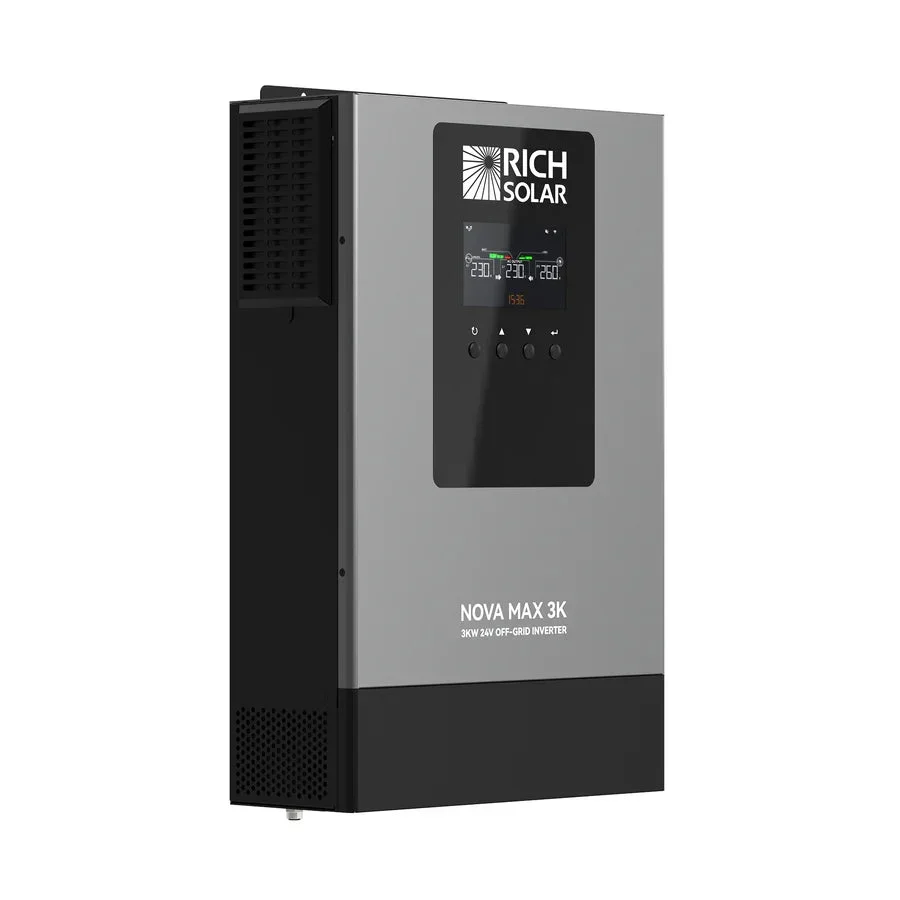Rich Solar NOVA MAX 3K 2026 24V 3000W Off-Grid Hybrid Inverter - view 4