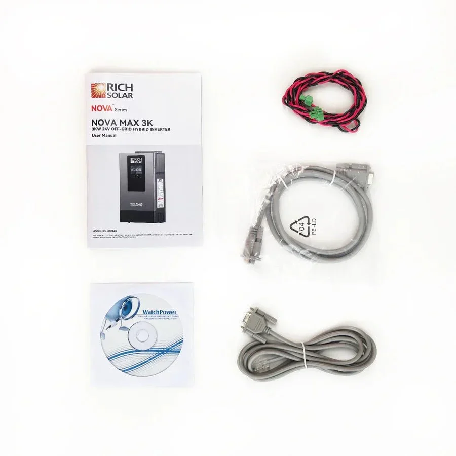 Rich Solar NOVA MAX 3K 2026 24V 3000W Off-Grid Hybrid Inverter - view 8