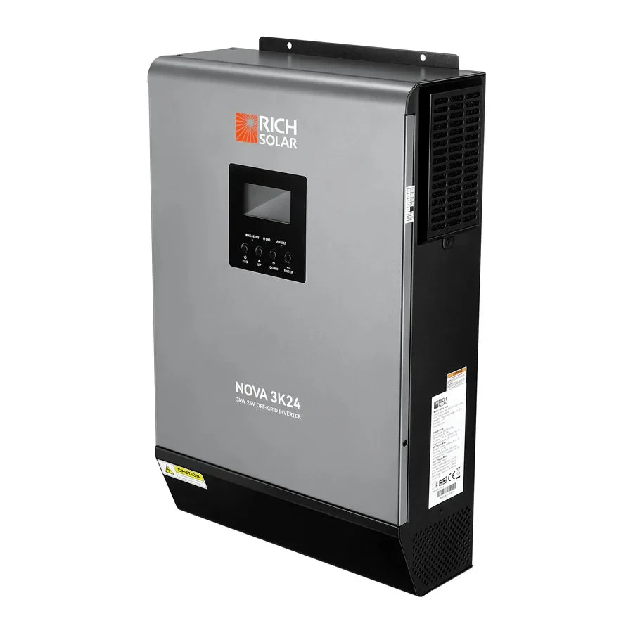 Rich Solar NOVA MAX 3K 3000W 24V Hybrid Solar Inverter - view 2
