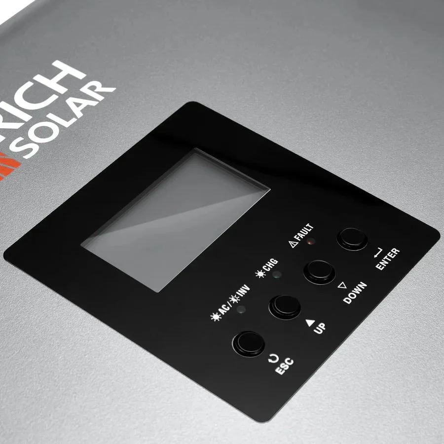 Rich Solar NOVA MAX 3K 3000W 24V Hybrid Solar Inverter - view 10