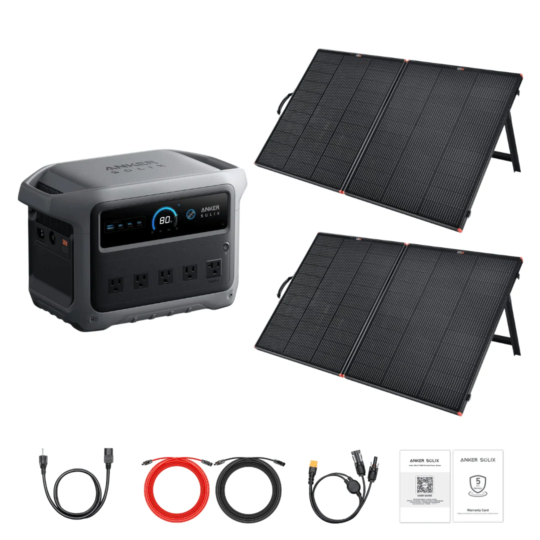 Anker SOLIX C1000 Gen 2 Portable Power Station + Custom Solar Panel Bundle Option - view 4