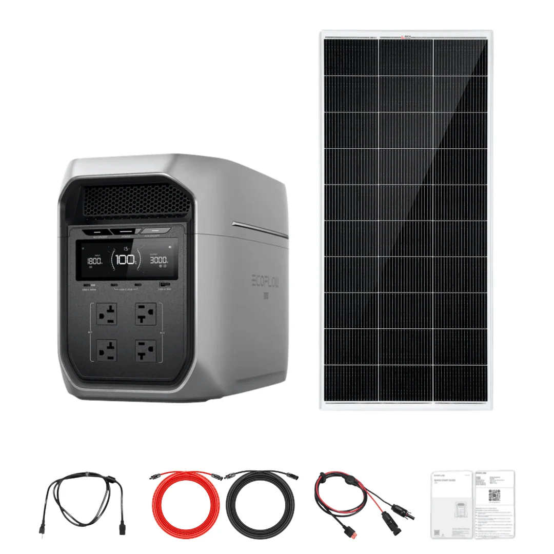 EcoFlow DELTA 3 Max Plus + Custom Solar Panels Kits - view 3