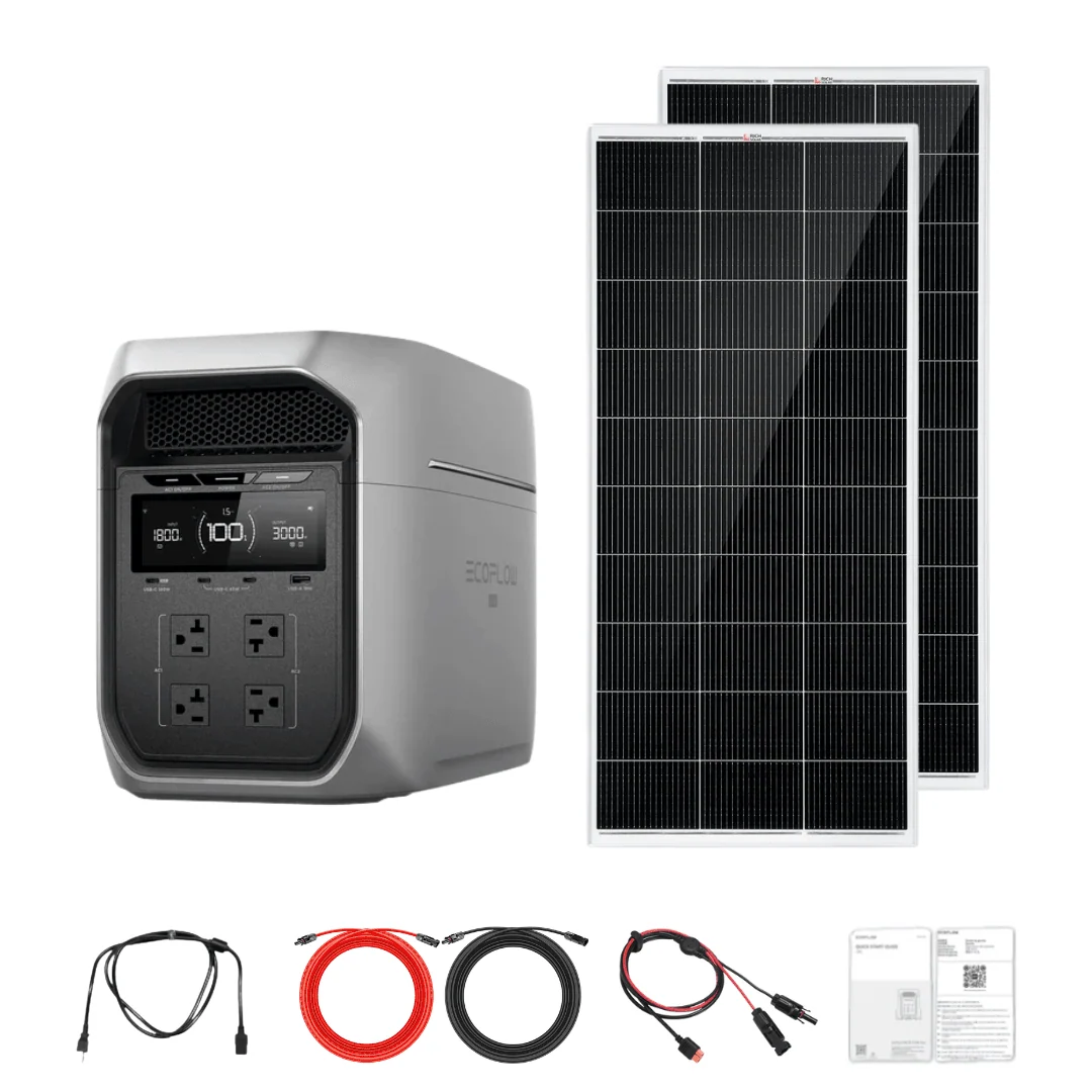 EcoFlow DELTA 3 Max Plus + Custom Solar Panels Kits - view 4
