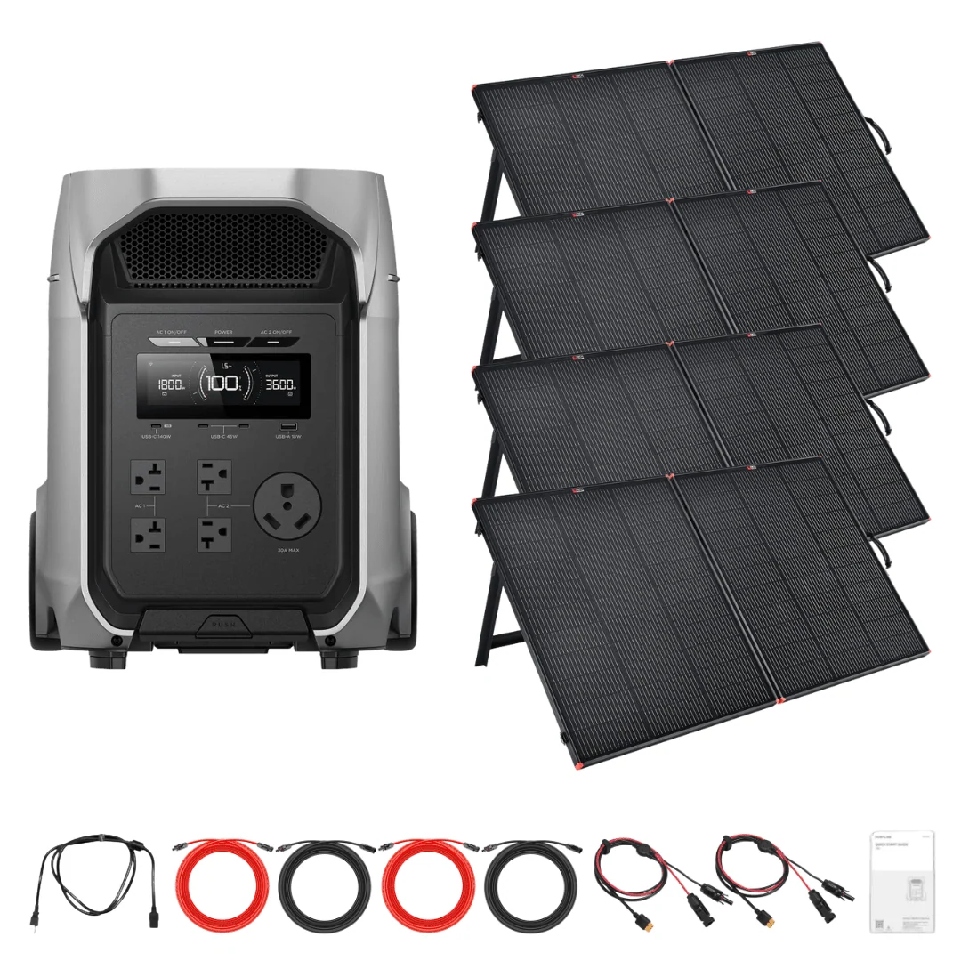 EcoFlow DELTA 3 Ultra Plus + Custom Solar Panels Kits - view 3