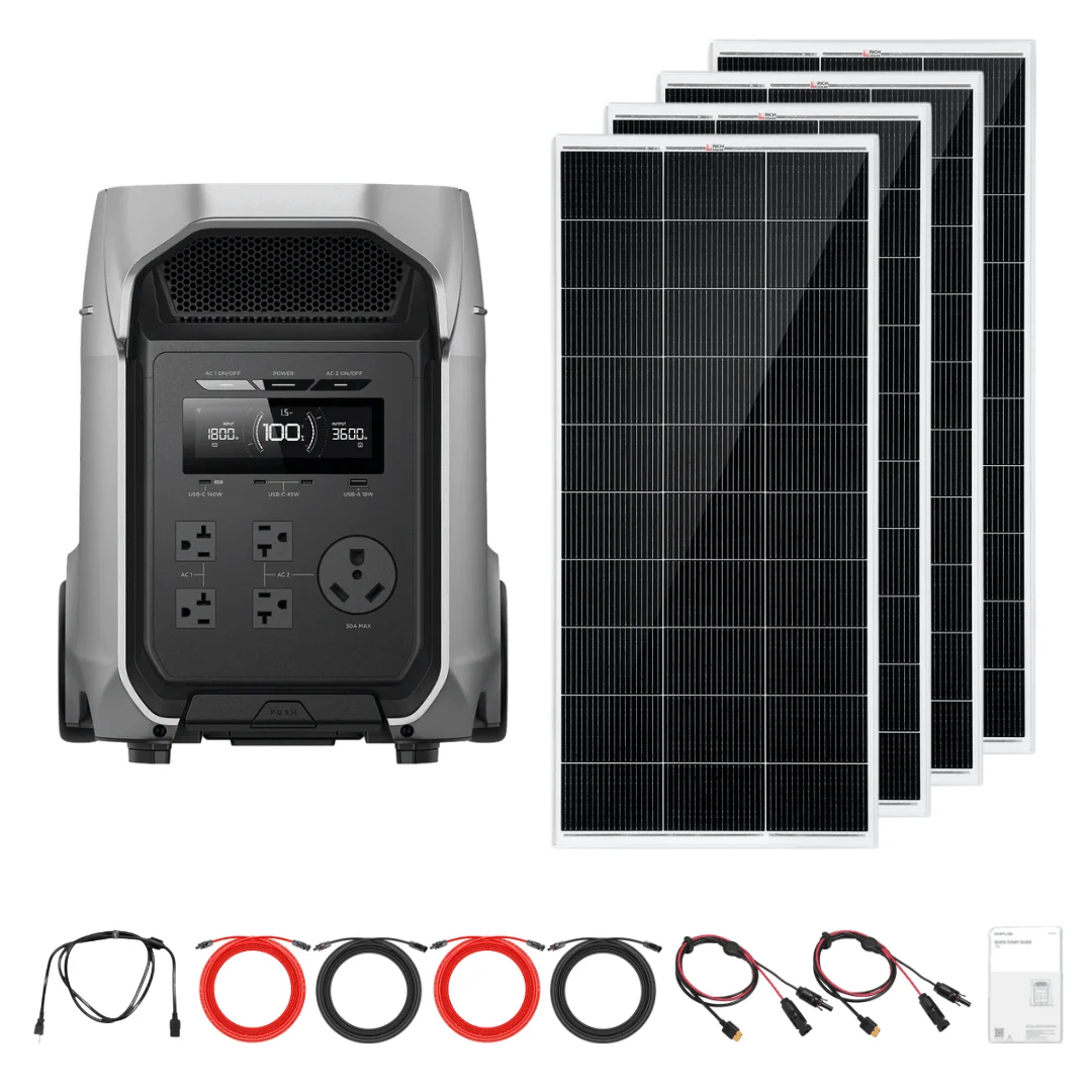 EcoFlow DELTA 3 Ultra Plus + Custom Solar Panels Kits - view 4