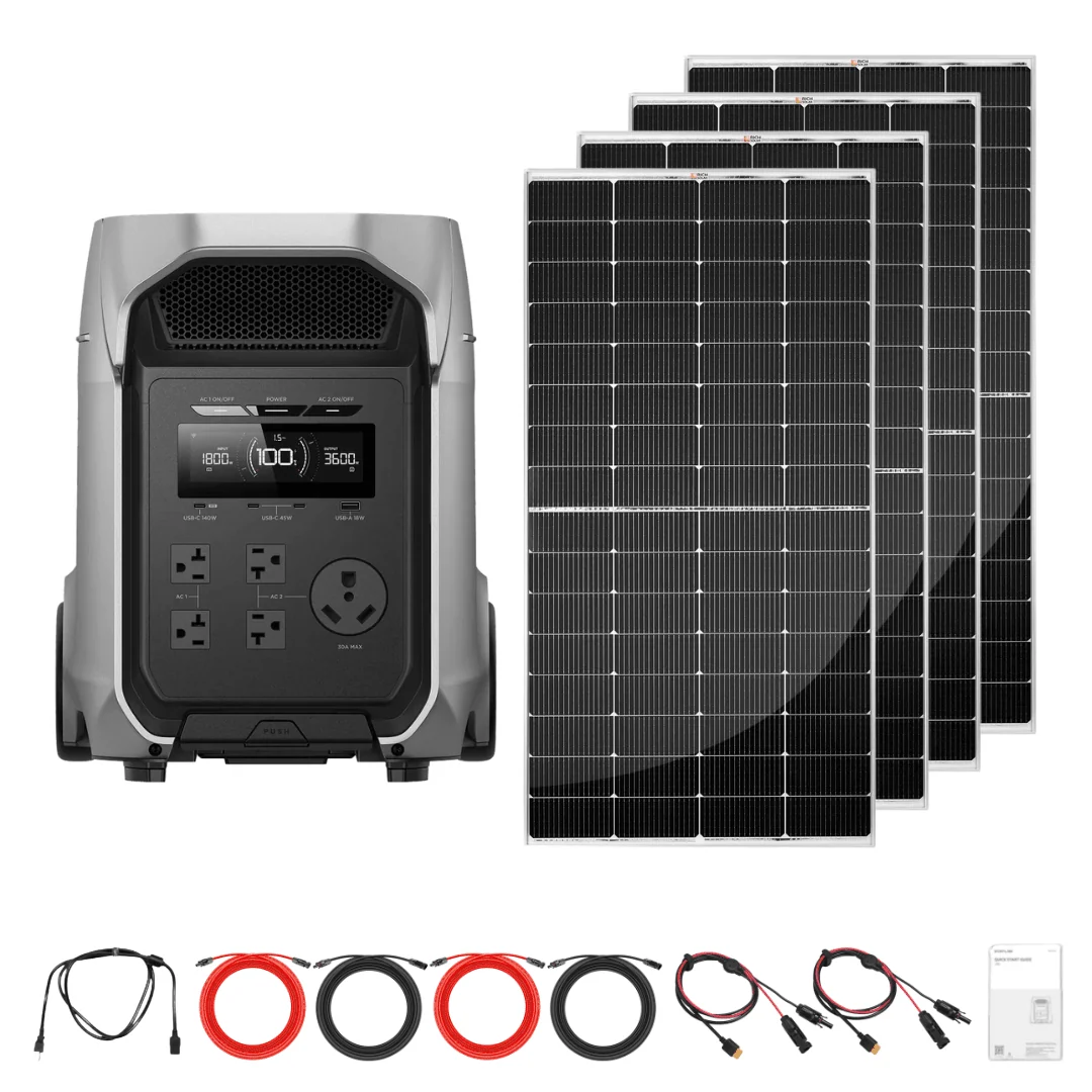 EcoFlow DELTA 3 Ultra Plus + Custom Solar Panels Kits - view 5