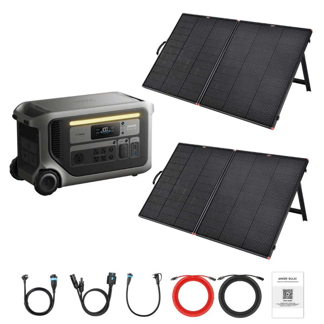 Anker SOLIX F3000 + Custom Solar Panels Kits - view 11