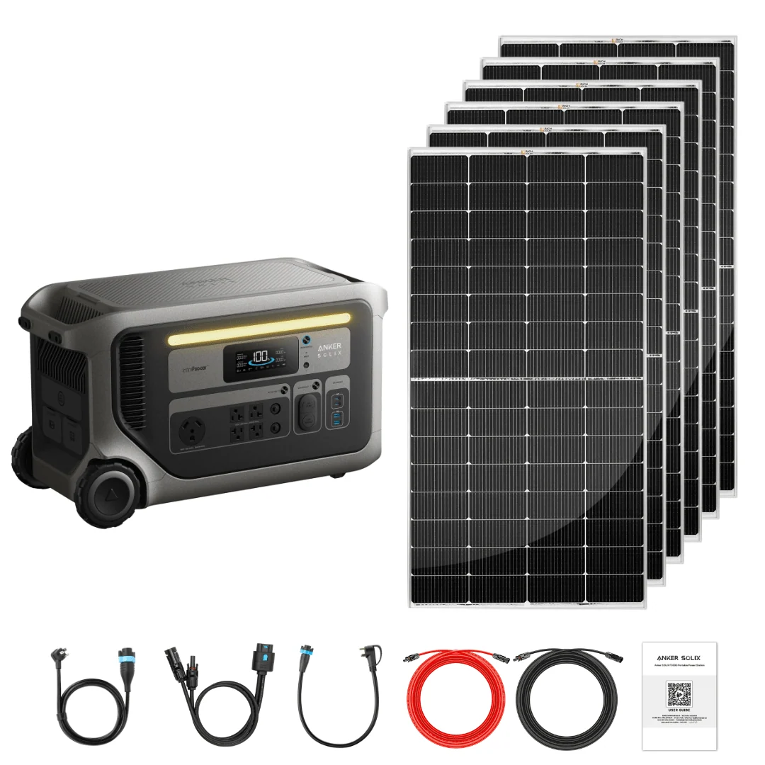 Anker SOLIX F3000 + Custom Solar Panels Kits - view 14