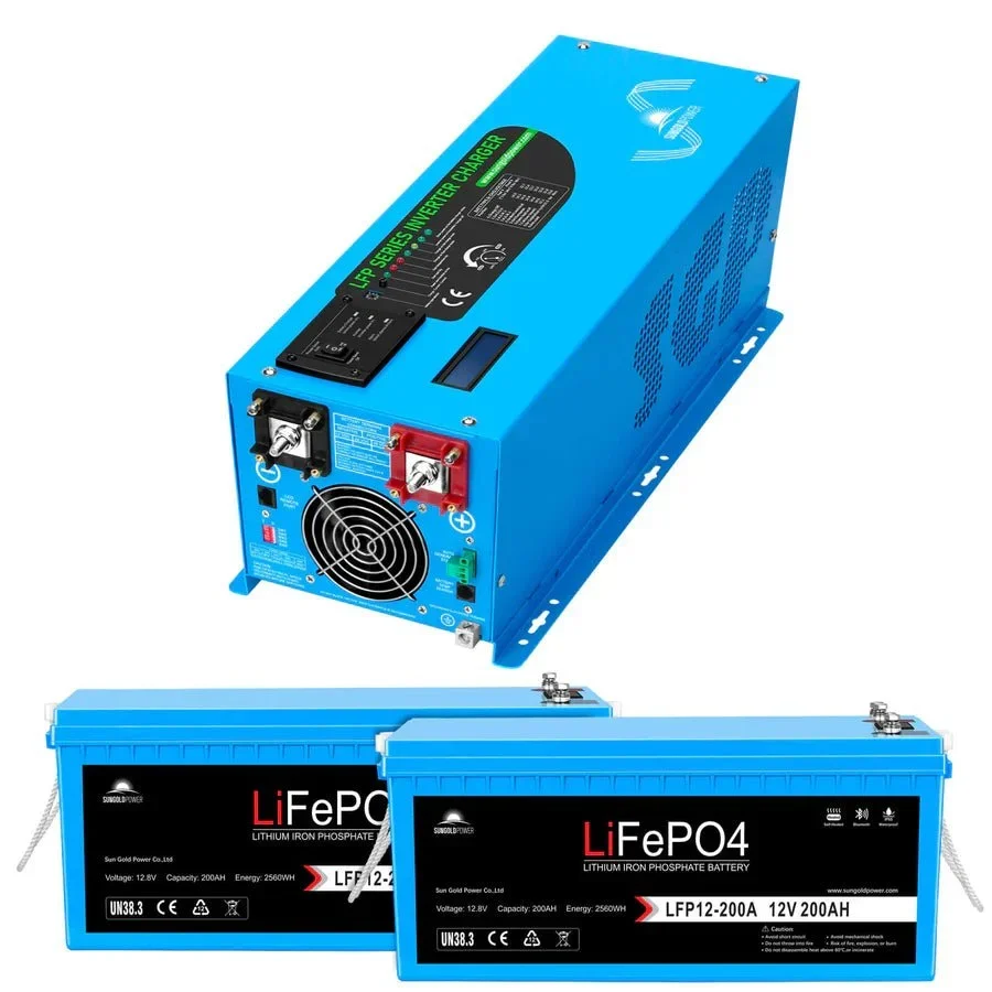 SunGoldPower 2000W DC 12V Pure Sine Wave Inverter With Charger - view 8