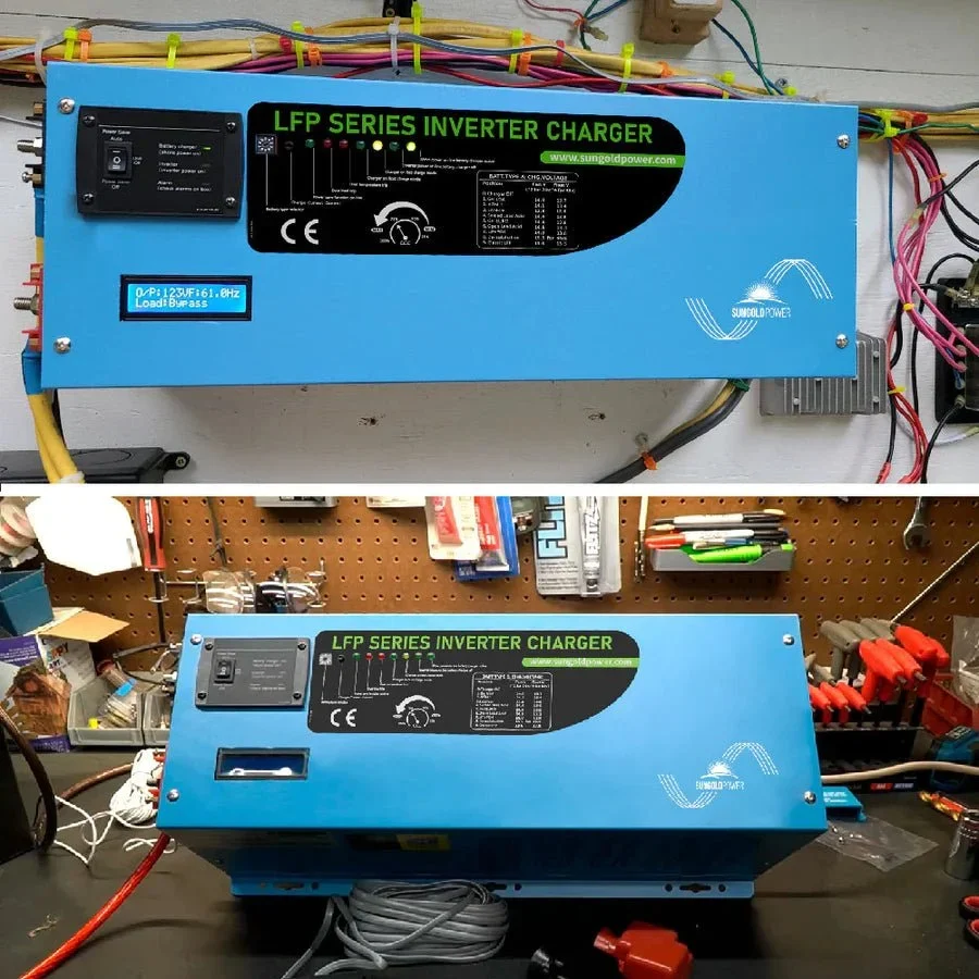 SunGoldPower 2000W DC 12V Pure Sine Wave Inverter With Charger - view 7