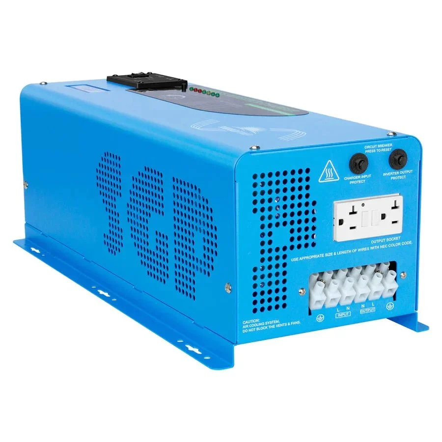 SunGoldPower 4000W DC 24V Pure Sine Wave Inverter With Charger - view 2
